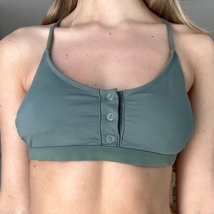 Xhilaration Large Olive Green Bikini Top